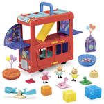 Peppa Pig Peppa’s 2-in-1 Party Bus Playset