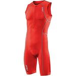 2XU Men's Active Tri Suit, Neon Red, Small