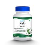 Healthvit Sea Kelp Capsules - Hormonal Balance, Weight Loss, Skin Care | Antioxidants, Fiber, Proteins | Natural Iodine | Red Blood Cell Boost - 60 Caps