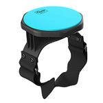 Drum Practice Pad - Guitto Drum Pad Stand Holder Leg Practice Drum with Strap for Kids for Adults, 5-Inch, GDP-01