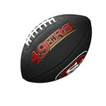 Wilson Unisex-Youth Mini NFL Team Soft Touch , San Francisco 49ers, Mini