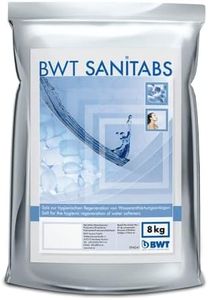 BWT Sanitabs | Regeneriersalz mit Hygiene-Effekt für BWT Wasserenthärter der AQA Serie | 8 kg