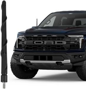 Upgrade Short Antenna Compatible with Ford F-150 2009-2026,F-250 F-350 2017-2026, Carwash Proof, Anti-Theft, 7-Inch Ford Truck Antenna Replacement