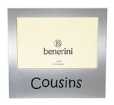 Cousins - Photo Picture Frame Gift - Will take a Photo of 6 x 4 Inches (15 x 10 cm)