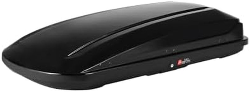 Garvee Heavy Duty Hard Shell Roof Top Cargo Carrier - 70(L) x31(W) x15(H) Waterproof Lockable Storage Box Capacity 165 Lbs 17.7 Cu Ft - Tool-Free Install- Fits SUV, Truck, Van