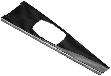 Cubierta del panel multimedia, fibra de carbono ABS Interior Cubierta del panel multimedia para Serie 3 F30 F34 Serie 4 F33 F36