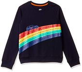 Amazon Brand - Jam & Honey Boy's Sweatshirt - Cuddle Up in Playful Comfort with These Long Sleeve Sweatshirts which are Super Soft & Fun for All Day Adventures!