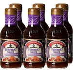 Kikkoman Teriyaki Stir Fry Sauce with Roasted Garlic 250 ml (Pack of 6)