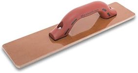 MARSHALLTOWN Resin Hand Float, 16 x 3-1/2 Inch, DuraSoft Handle, Laminated Canvas Resin, Concrete Tool, Easily Works Color Hardeners into Concrete, Square End, Concrete Tools, Made in USA, 4526D