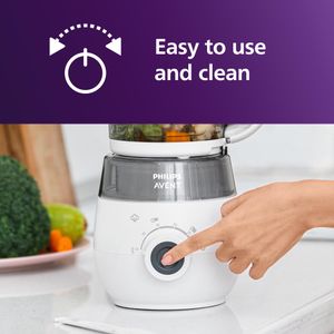 Philips Avent 4-in-1 Baby Food Maker – Steamer, Blender, Warmer