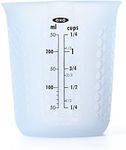 OXO Good Grips Squeeze and Pour Measuring Cup, Clear, 11161100, 1 Cup, White