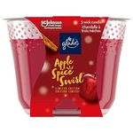 Glade Scented Candle, Apple Cinnamon, Limited Edition, 3-Wick Candle, Air Freshener Infused with Essential Oils for Home Fragrance, 1 Count (Packaging May Vary)