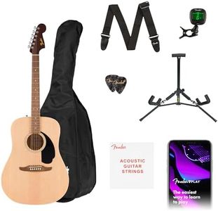 Fender guitare acoustique California Debut Redondo en finition naturelle