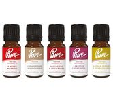 Christmas Fragrance Oil Pack Five 10ml Bottles 100% Pure Uncut, Suitable for Making Candles and Soaps