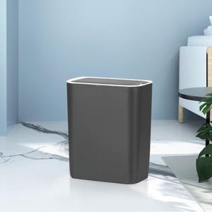 Devanti Rubbish Bin 9L Sensor White Steel Body Kitchen Trash Bins, Home Appliance, Senor and Manual Operation Liner Holder Fully Closed Lid Fingerprint Resistant