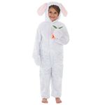 Charlie Crow White Rabbit Costume for Kids 5-7 Years