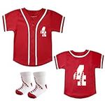 Kids Baseball Jersey and Socks 2pcs