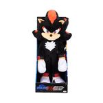Sonic 3 Movie Shadow Deluxe Plush by Jakks Pacific, Stands 33 cm Tall, Officially Licensed by Sonic the Hedgehog Movie 3, Great Gift for Boys / Girls, Suggested for Ages 3+