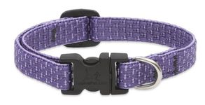 Eco by Lupine 1/2-inch Recycled fibre Collar, Adjustable 10 to 16 -inch, Small Dogs, Lilac