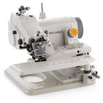 Reliable Maestro 600SB Portable Blindstitch Sewing Machine With Invisible Hem UP To 3 in., Needle Eye Guard, Skip Stitch Lever, Adjustable Stitch Penetration, 1,725-RPM, Knee Activated