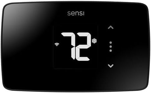 Sensi Lite Smart Thermostat, Data Privacy, Programmable, Wi-Fi, Mobile App, Easy DIY, Compatible with Alexa, Energy Star Certified, ST25, C-Wire Not Required on Most Systems **New 2023!**