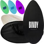 BindyAus Skimboard (Black) - 41 Inch Skim Board Beginner to Intermediate - Wood Skimboard with EVA Skimboard Grip Pad top and Bag Included - The ONLY Skim Boards You'll Ever Ride!