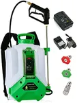 ALIENTABI Backpack Sprayer 4 Gallon, 2.6Ah- Lithium Battery Powered for Weeding, Spraying, Cleaning