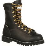 Georgia Boot Lace-to-Toe Gore-Tex Waterproof Insulated Work Boot, Black, 12