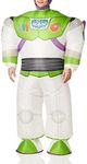 Disguise mens Disney Buzz Lightyear Inflatable Toy Story 4 Adult Sized Costumes, White, One Size Adult US