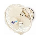 STARVIN Metal Cabin Fan 12 Inch 300 MM High Speed Copper Motor || Celling Fan Wall fan Comfortable in All Room Limited Edition || Make in India || Off White || HW23