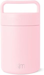 Simple Modern Food Jar Thermos for Hot Food | Reusable Stainless Steel Vacuum Insulated Leak Proof Lunch Storage for Smoothie Bowl, Soup, Oatmeal | Provision Collection | 12oz | Blush