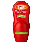 Deep Heat - Muscle Massage Roll On Lotion, for Ease Muscle Tightness, 50 ml (Pack of 1)