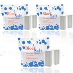 3 pack salt blocks Compatible to All Water Softener Machines 100% Genuine British water softener salt blocks Original Block Salt of Premium Quality Each Pack Contain (3 pack 6 block)