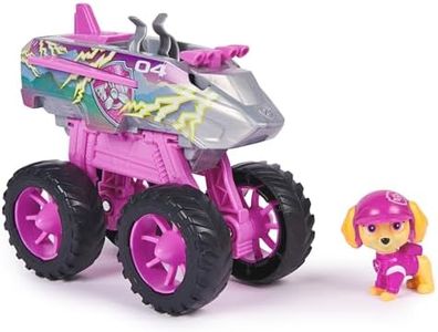 PAW Patrol: Rescue Wheels Skye’s Jet, Toy Truck with Transformation into Jet-Mode and Collectible Action Figure, Kids Toys for Boys & Girls Ages 3+