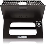 PICNIC TIME Las Vegas Raiders X-Grill Portable BBQ