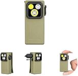 OLIGHT Oclip Ultra 530 Lumens Clip on Torch with UV Light, Floodlight, Spotlight, USB-C Rechargeable EDC Lamp with Magnetic Base, Durable Mini LED Flashlight for Running, Working, Hiking (Olive Green)
