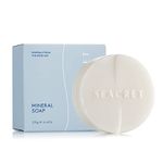 SEACRET Mineral Soap - All natural Body Soap, Soap Bar Enriched with Dead Sea Minerals 4.4 oz