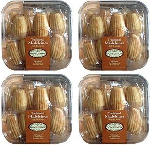 Donsuemor Traditional French Madeleines Individually Wrapped - 28 Oz. Each (Pack of 4)