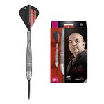Target Darts Orb 02 22G 80% Tungsten Steel Tip Darts Set, Grey, Black and red (200947)