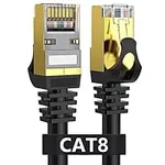 Cat 8 Ethernet Cable 5 ft Shielded,