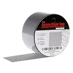 by.RHO 2"x105" Screen Repair Kit Tape, Black, Strong Adhesive & Waterproof, Covering up Holes and Tears Instantly, for Window and Screen Door, Fiberglass