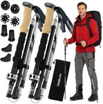 Trekking Poles, Hiking Sticks Collapsible Hiking Poles Walking Sticks for Seniors Balance Hiking Poles for Women Walking Sticks for Women Balance Walking Sticks for Hiking Poles Collapsible, Men Women