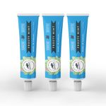 Green Beaver All Natural Organic Toothpaste, Vegan, Fluoride Free Toothpaste & Gluten Free, Frosty Mint Flavor, 75ml, 3 pack