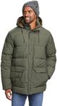 Eddie Bauer Men's Seabeck Down Parka, Capers, X-Large