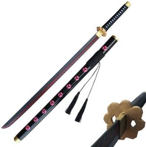 41" Piece Foam Zoro Law Samurai Cosplay Sword Weapon Blade Costume Kids Friendly (Various Styles Available) (Shusui)