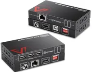 4K HDMI USB KVM Extender TCP/IP Ove