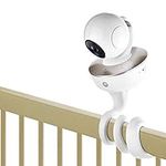 iTODOS Baby Monitor Mount for Arlo, Motorola Baby Monitor and Most Universal Monitors Camera, Versatile Twist Mount Without Tools or Wall Damage - White