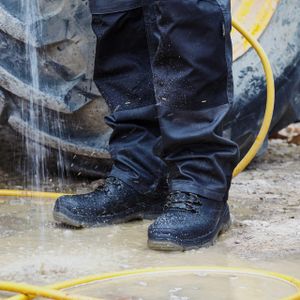 DEWALT Waterproof Safety Boots, Black, Size 11 – Durable Work Footwear