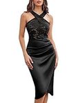 Women Lace Cocktail Party Dress For