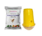 Melon Fly Lure (Bactocera Cucurbite) & Fruit Fly Trap Protect Your Vegetable Crops Effectively - Pack of 15